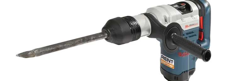 Bohrhammer mit Meißel